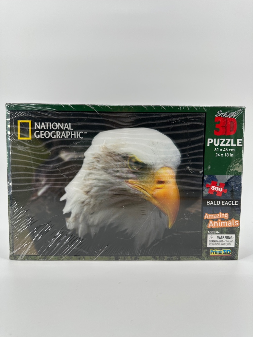 National Geographic 3D Puzzle Bald Eagle 500 PCs